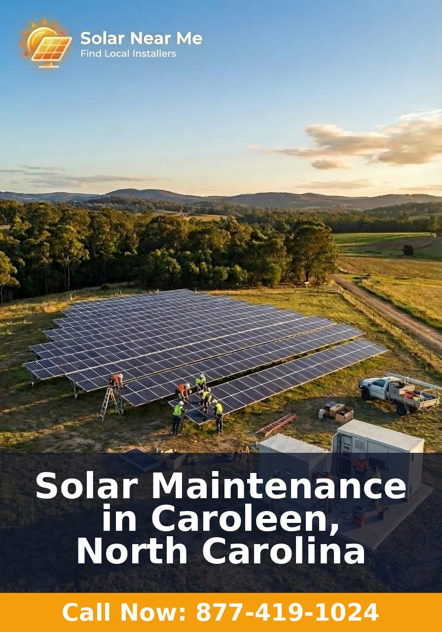 Solar Maintenance in Caroleen, North Carolina