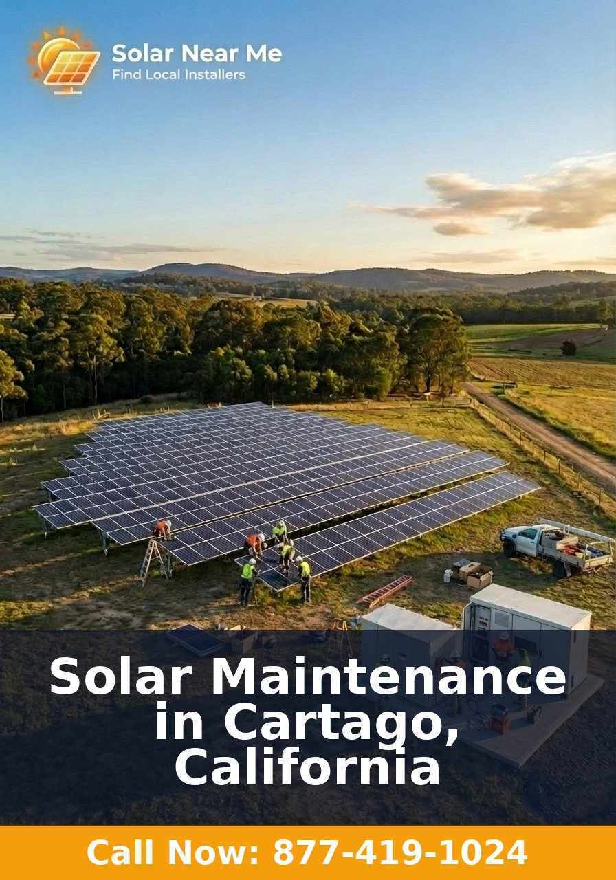 Solar Maintenance in Cartago, California
