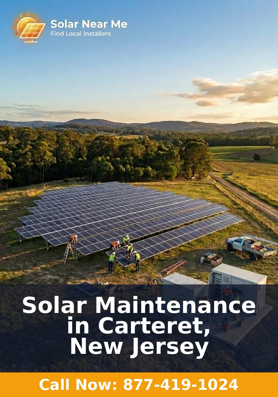 Solar Maintenance in Carteret, New Jersey