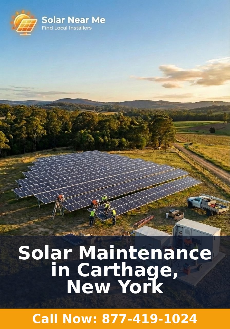 Solar Maintenance in Carthage, New York