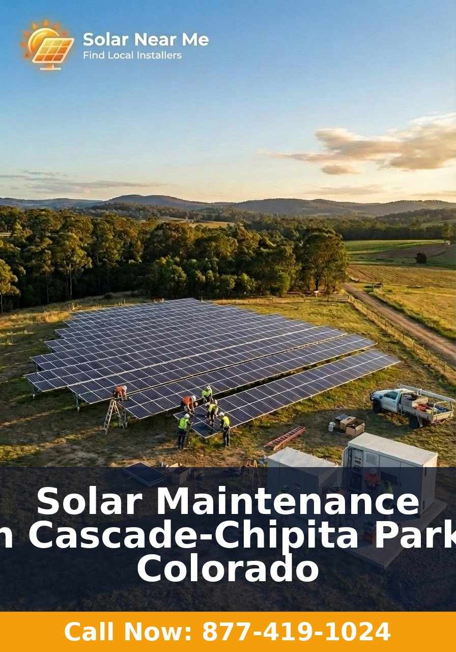 Solar Maintenance in Cascade-Chipita Park, Colorado