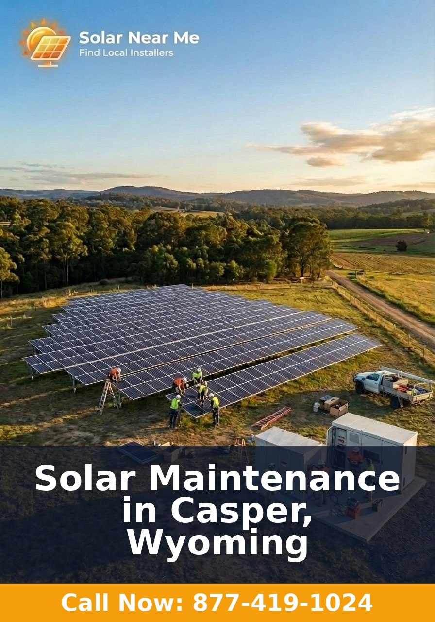 Solar Maintenance in Casper, Wyoming