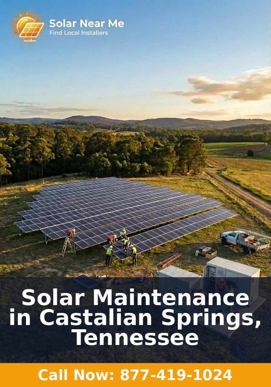 Solar Maintenance in Castalian Springs, Tennessee