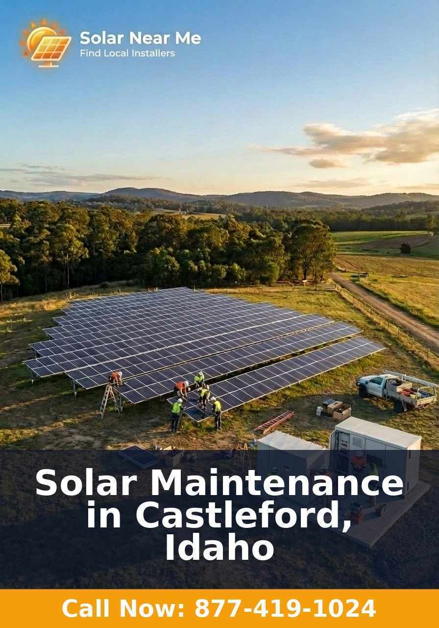 Solar Maintenance in Castleford, Idaho