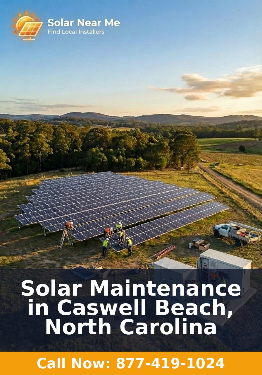 Solar Maintenance in Caswell Beach, North Carolina