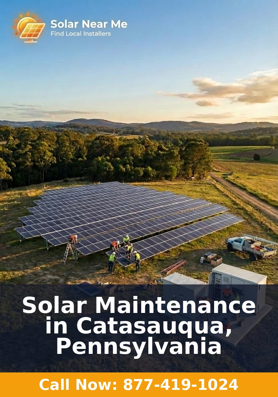 Solar Maintenance in Catasauqua, Pennsylvania