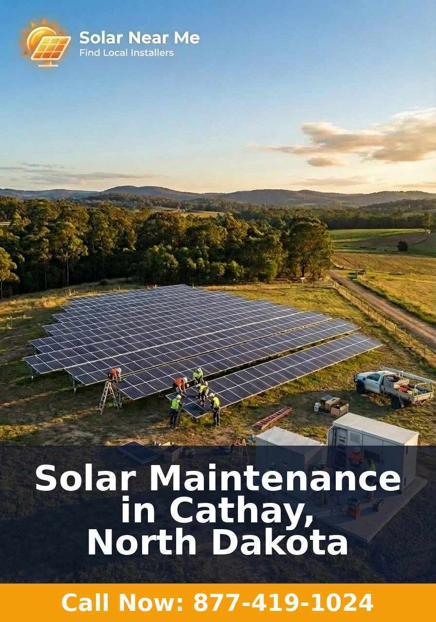 Solar Maintenance in Cathay, North Dakota