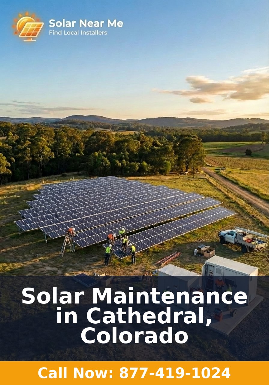 Solar Maintenance in Cathedral, Colorado