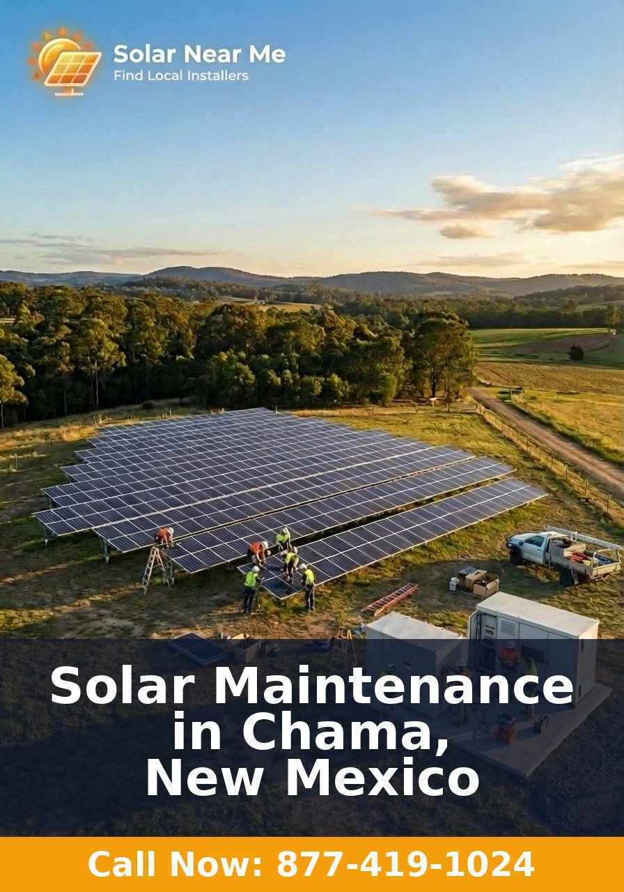 Solar Maintenance in Chama, New Mexico