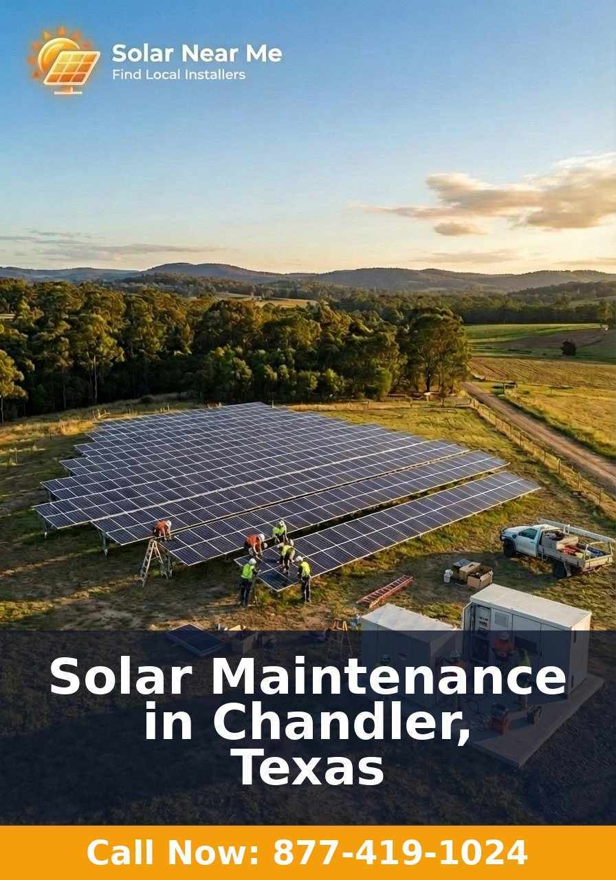 Solar Maintenance in Chandler, Texas