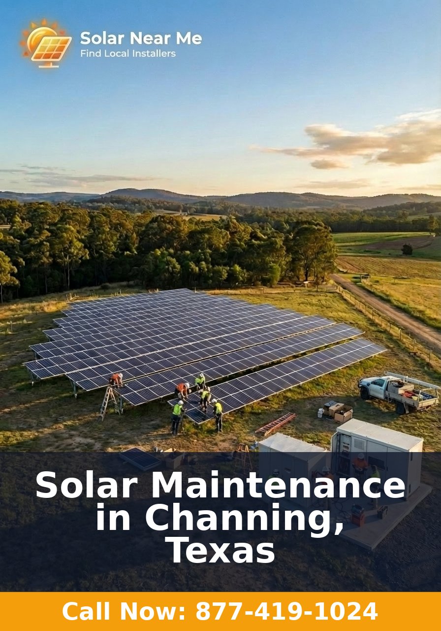 Solar Maintenance in Channing, Texas