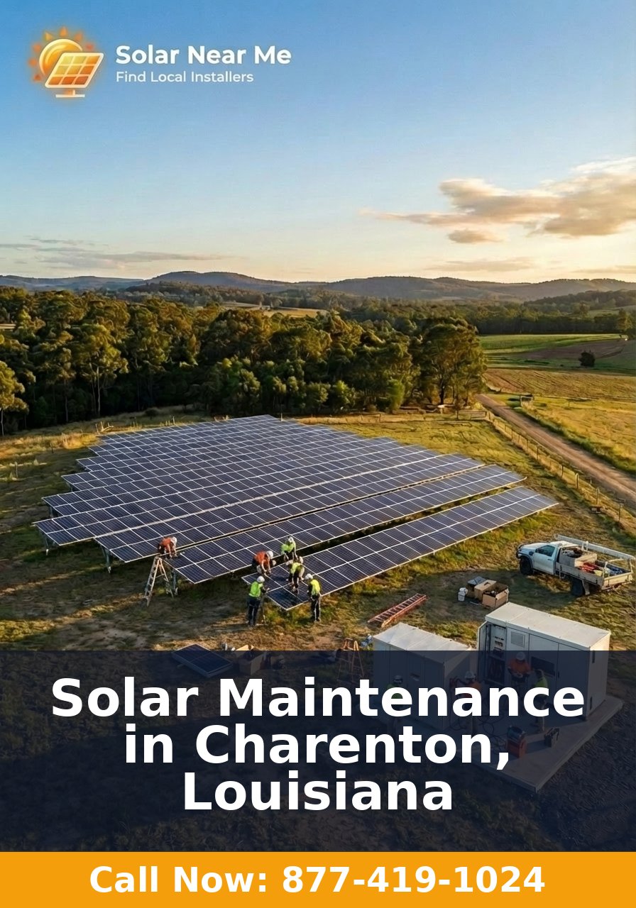 Solar Maintenance in Charenton, Louisiana