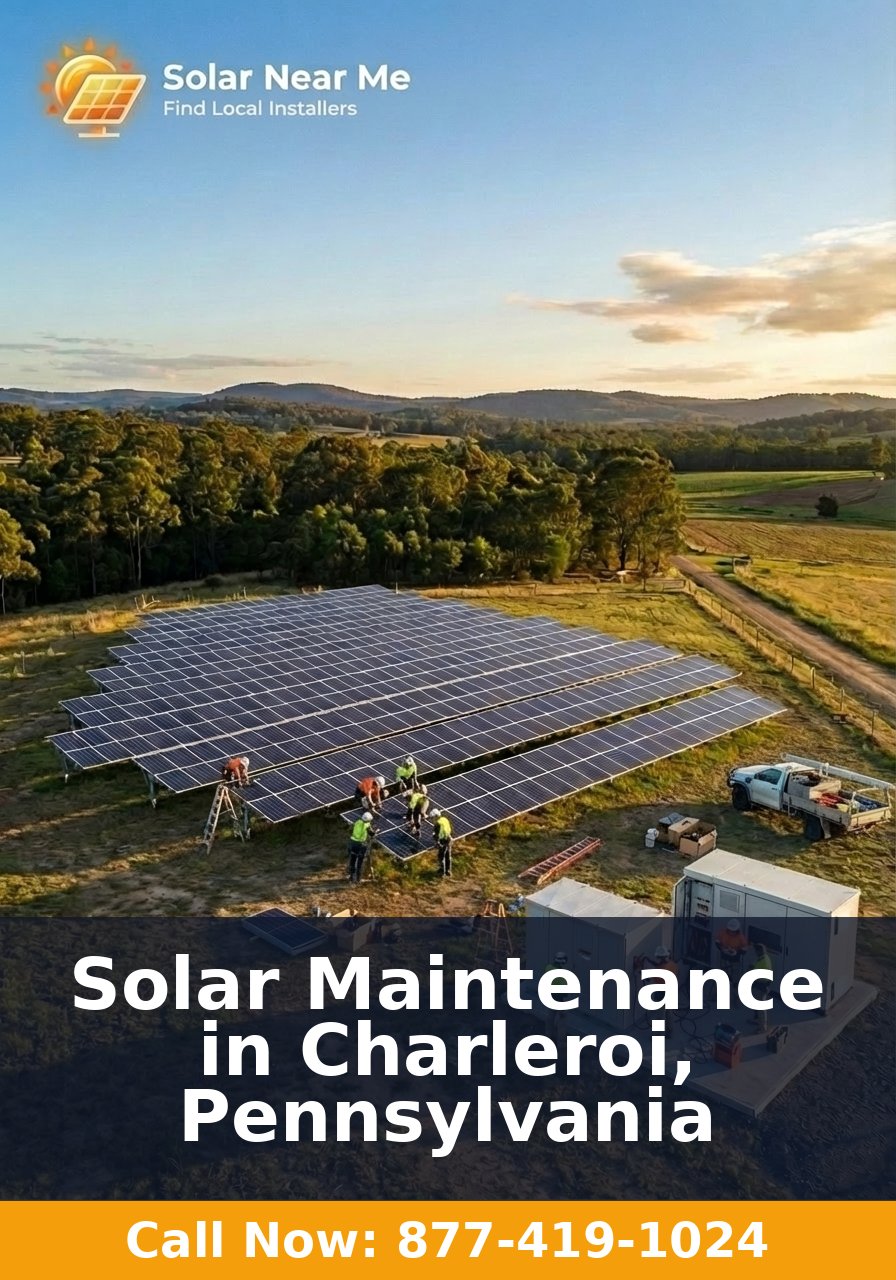 Solar Maintenance in Charleroi, Pennsylvania