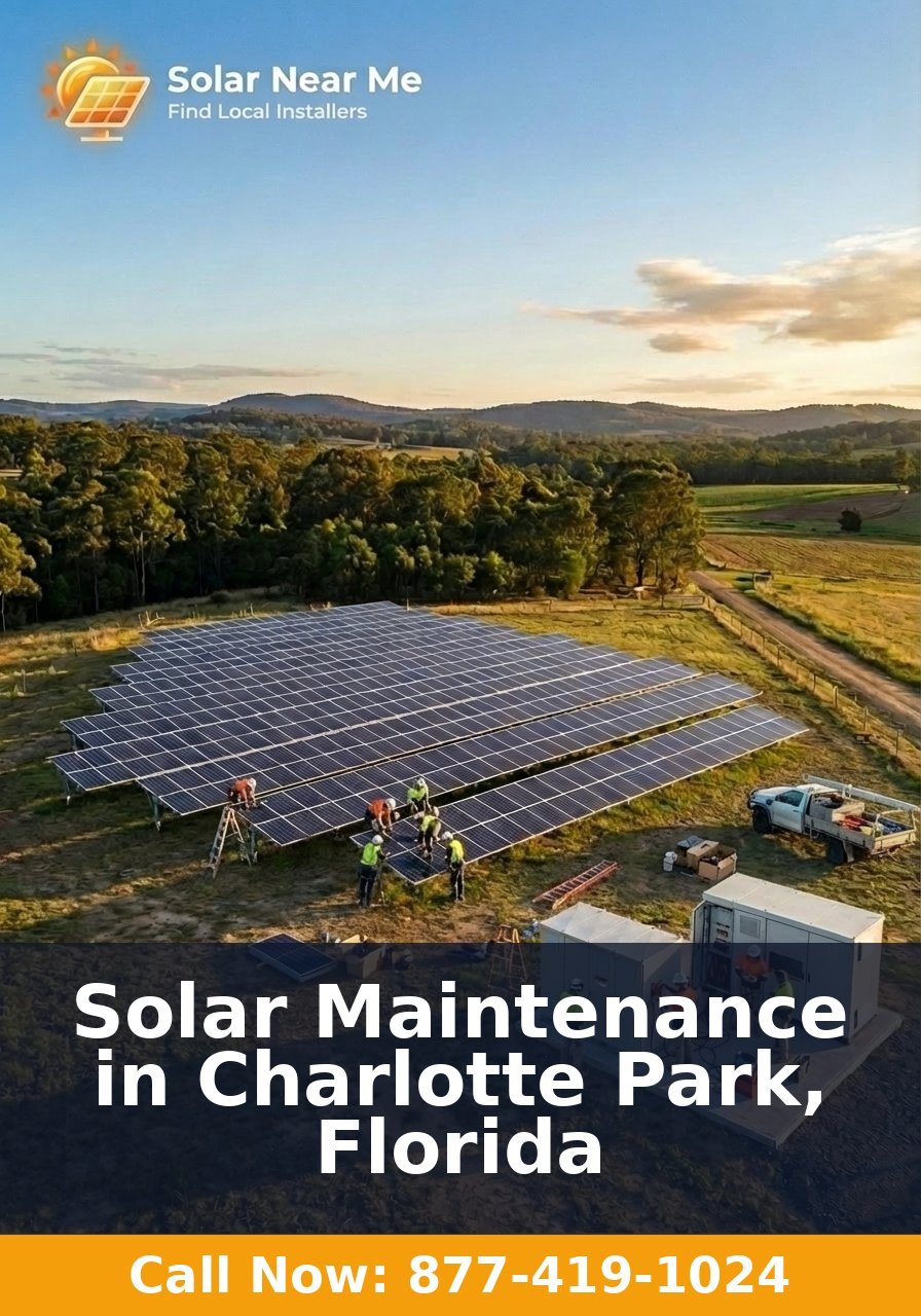 Solar Maintenance in Charlotte Park, Florida