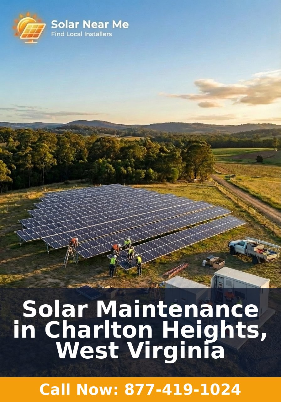 Solar Maintenance in Charlton Heights, West Virginia