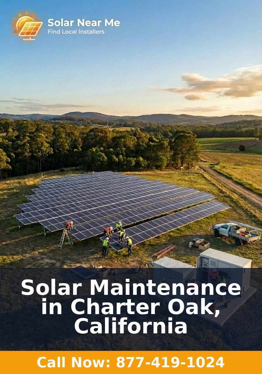 Solar Maintenance in Charter Oak, California