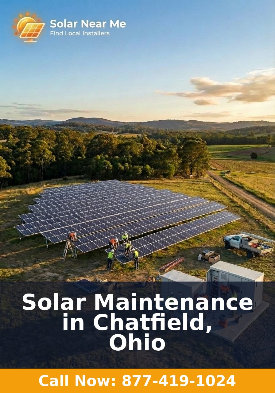 Solar Maintenance in Chatfield, Ohio