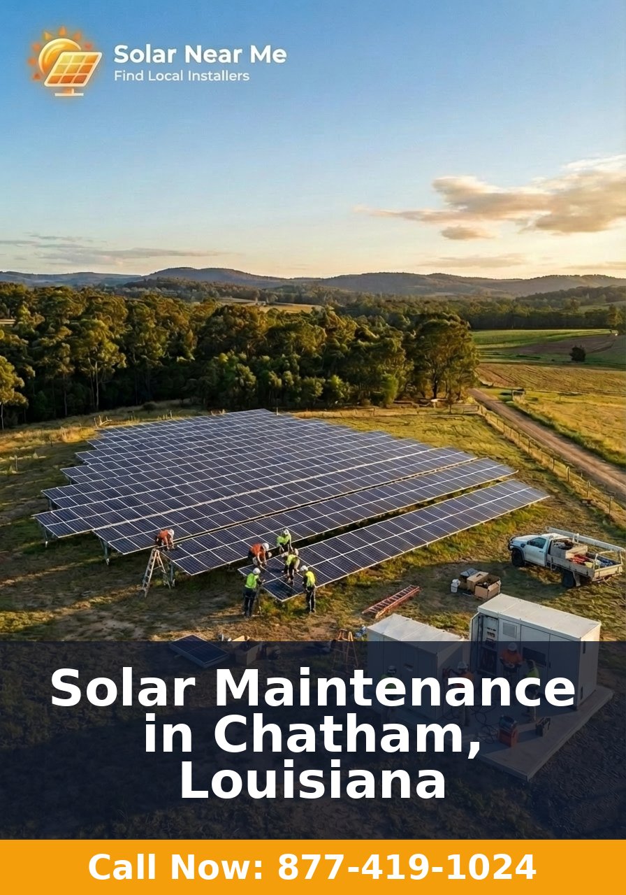 Solar Maintenance in Chatham, Louisiana