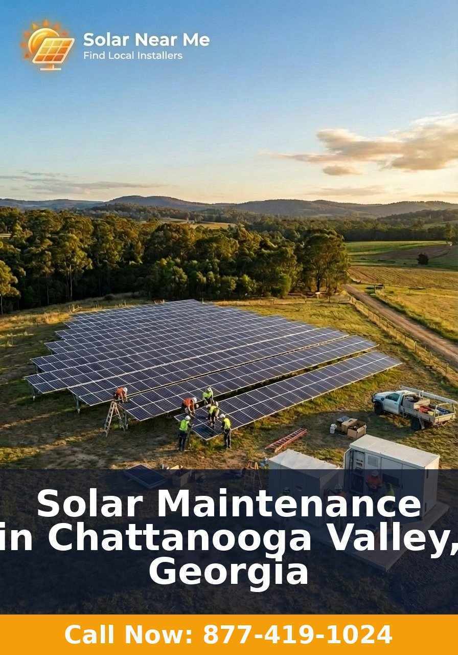 Solar Maintenance in Chattanooga Valley, Georgia
