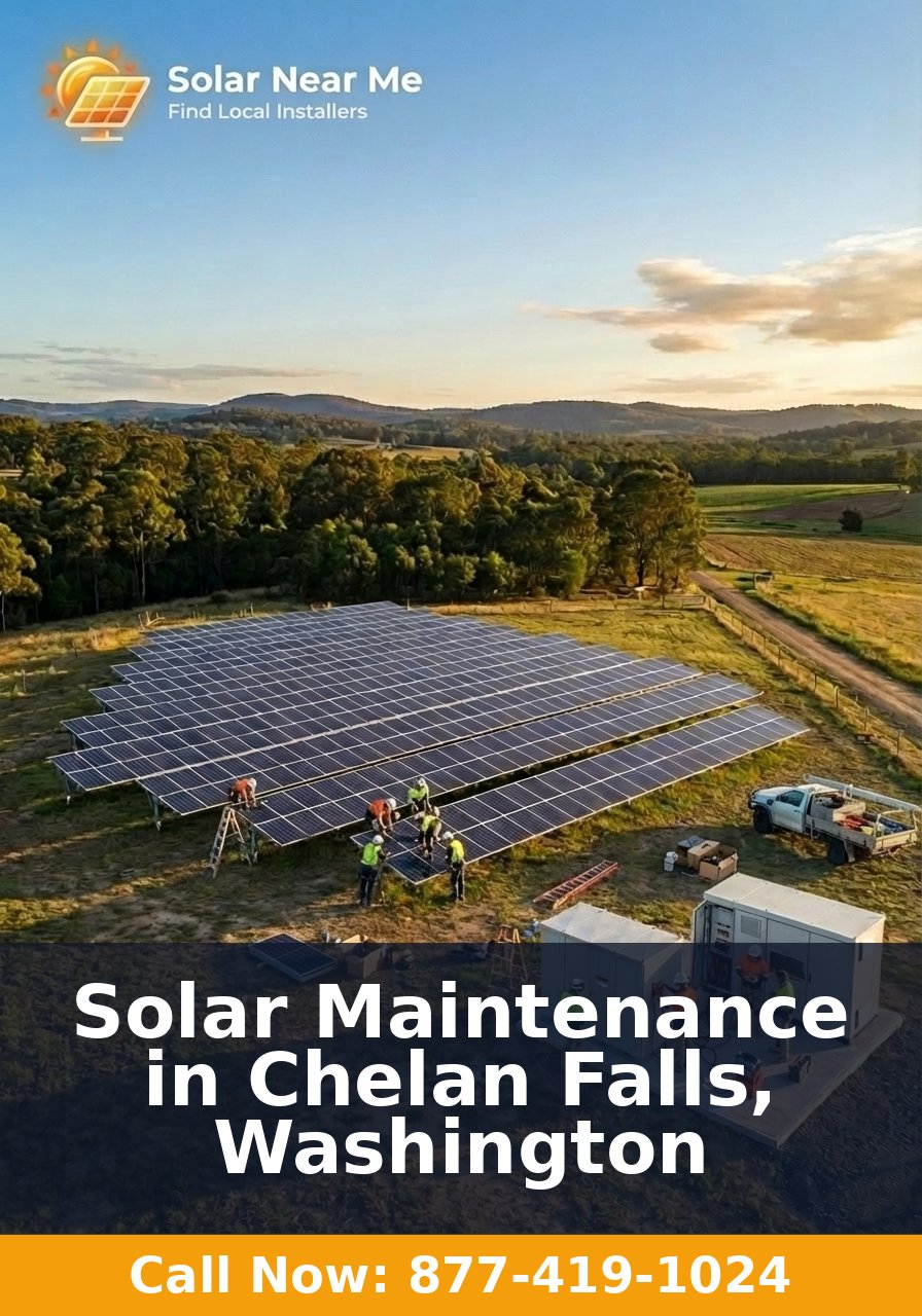 Solar Maintenance in Chelan Falls, Washington