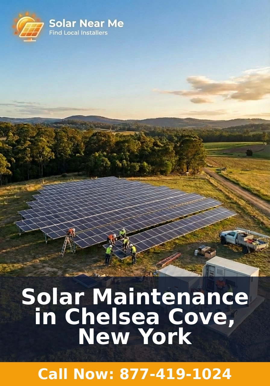 Solar Maintenance in Chelsea Cove, New York