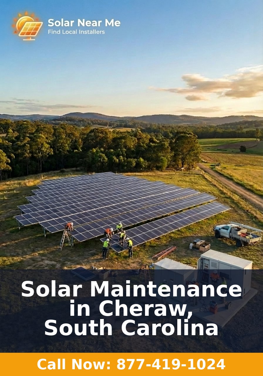 Solar Maintenance in Cheraw, South Carolina