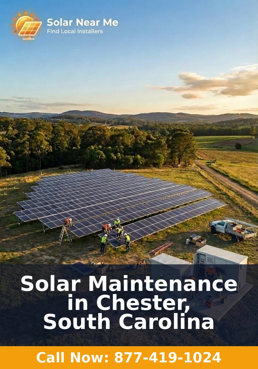 Solar Maintenance in Chester, South Carolina