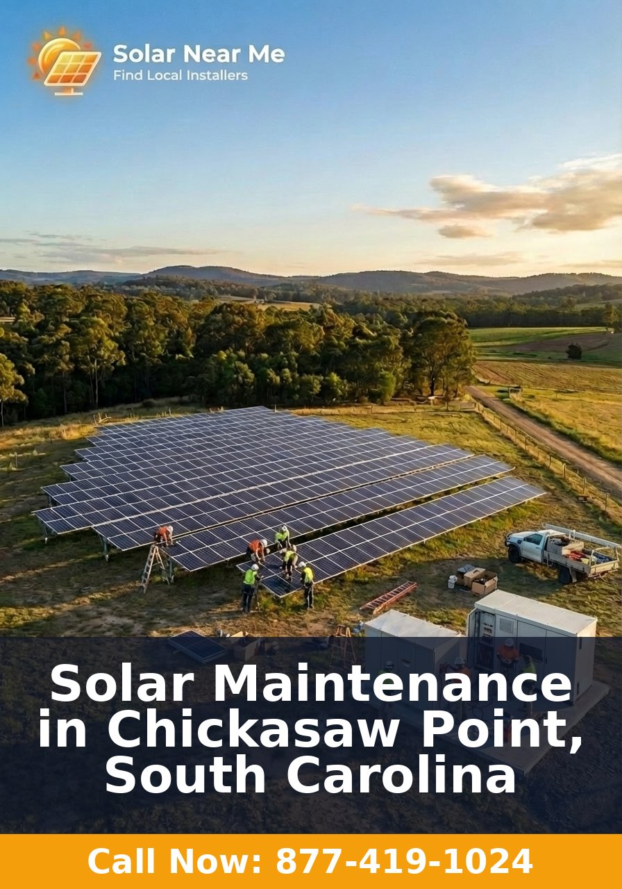 Solar Maintenance in Chickasaw Point, South Carolina