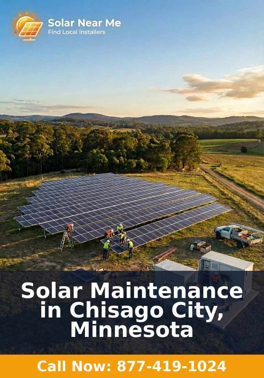 Solar Maintenance in Chisago City, Minnesota