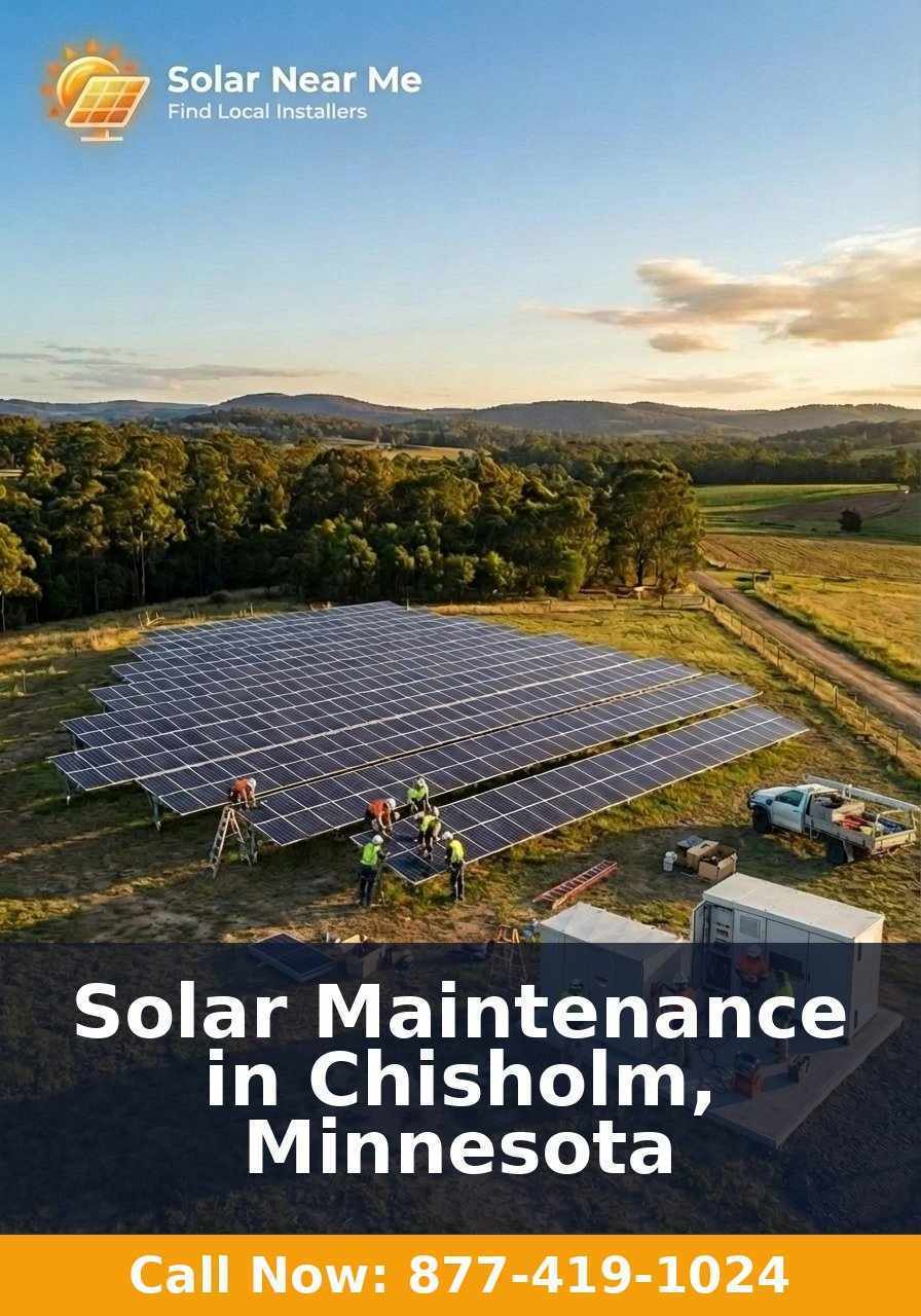 Solar Maintenance in Chisholm, Minnesota