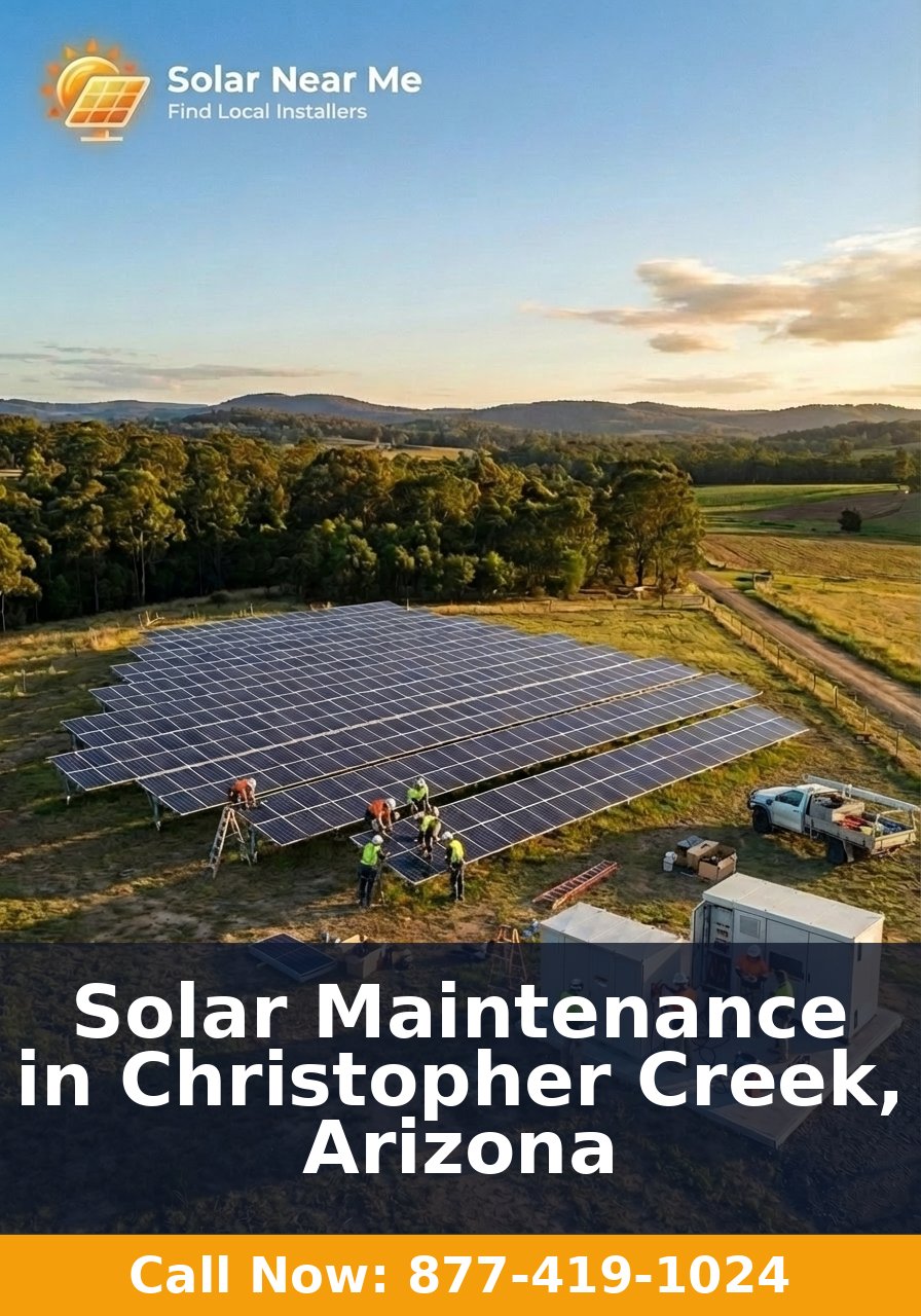 Solar Maintenance in Christopher Creek, Arizona
