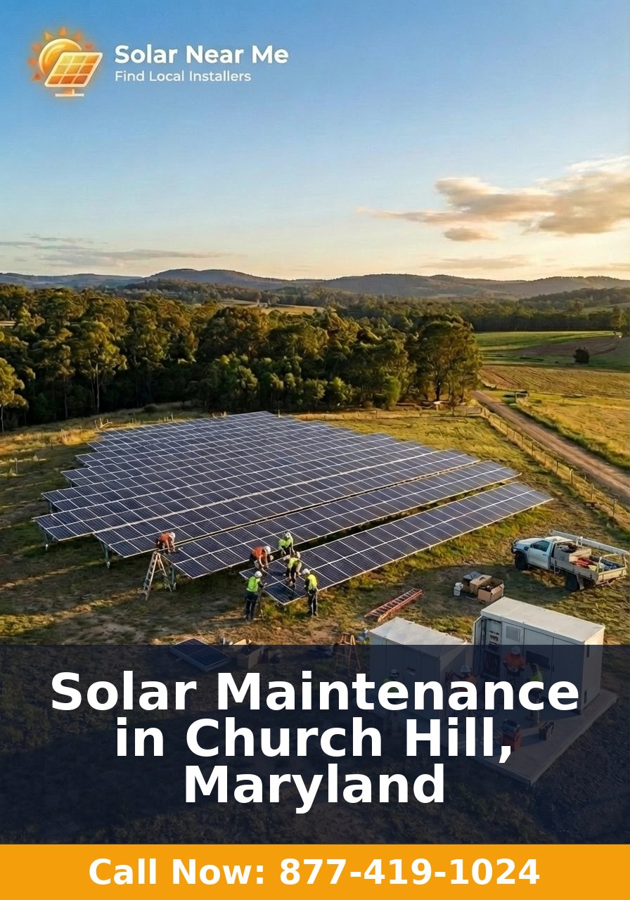 Solar Maintenance in Church Hill, Maryland