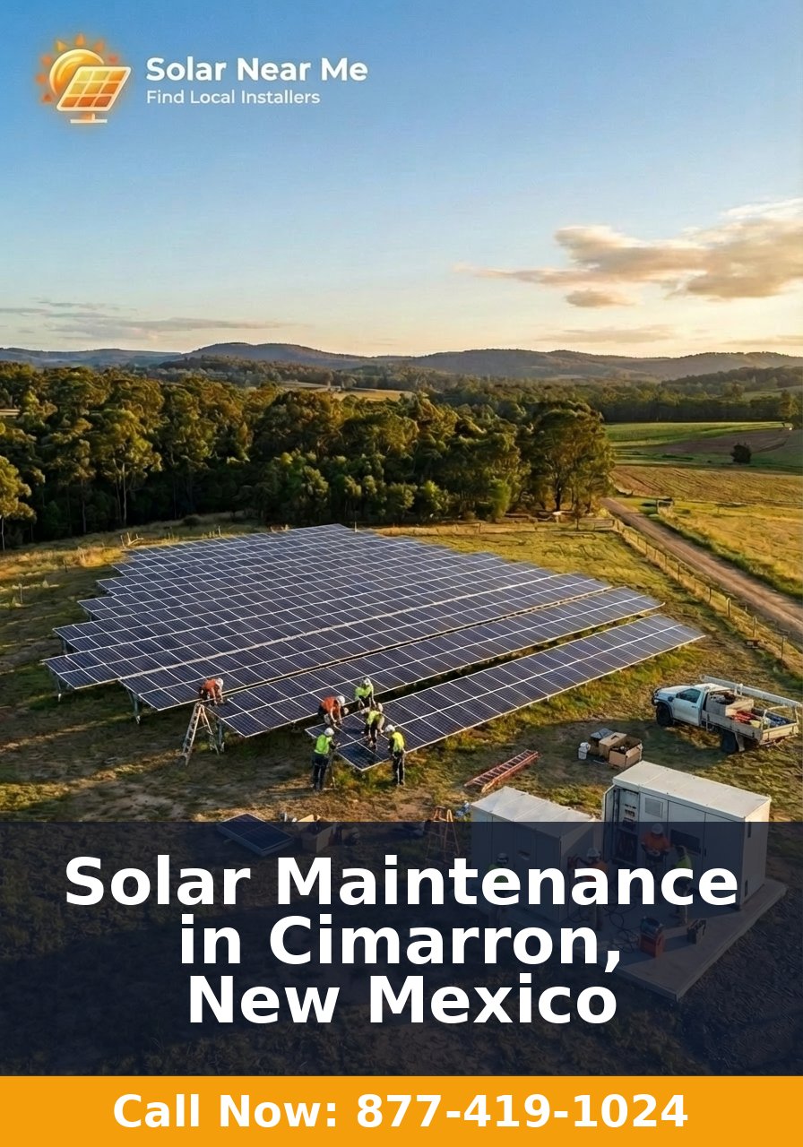 Solar Maintenance in Cimarron, New Mexico