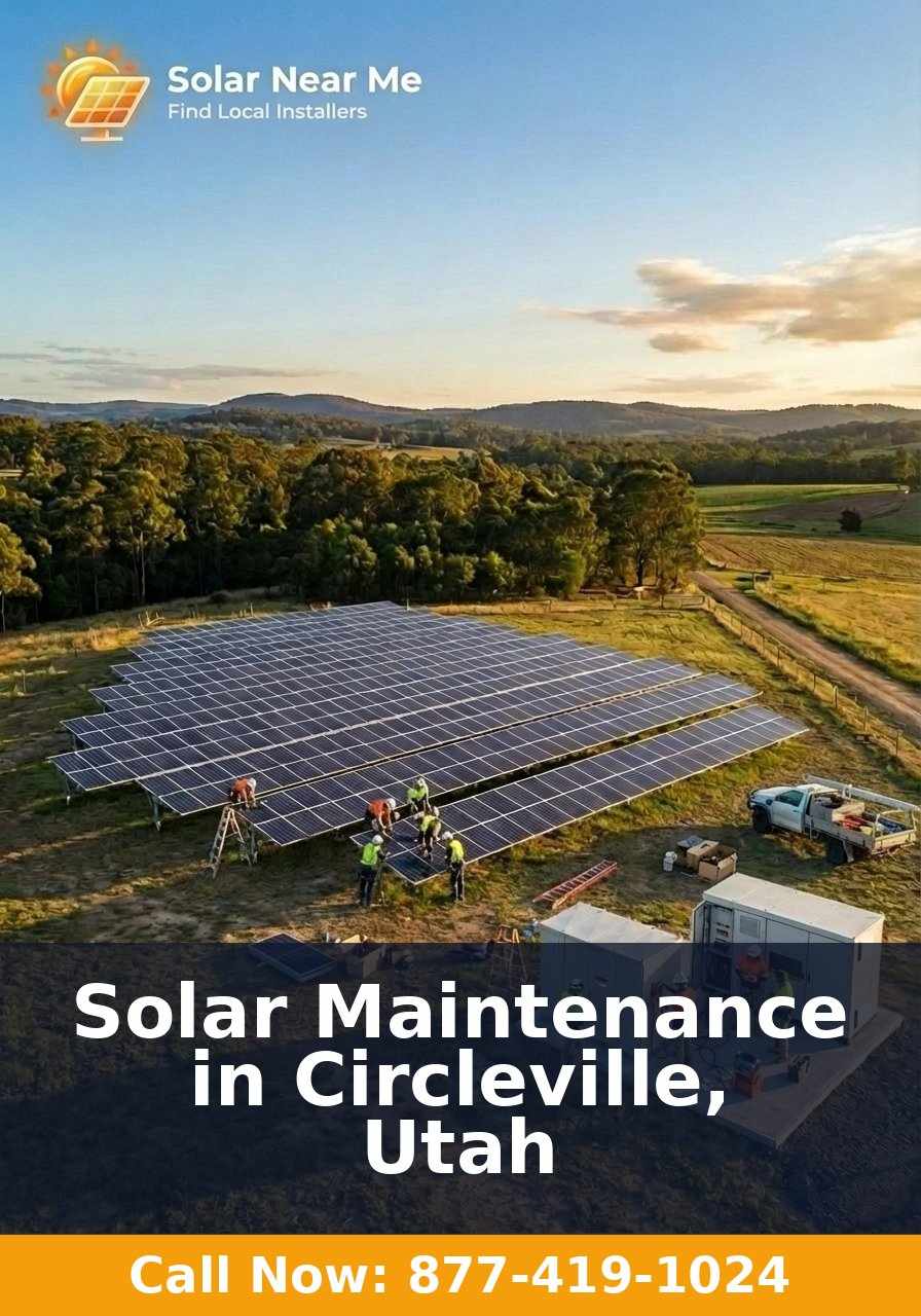 Solar Maintenance in Circleville, Utah
