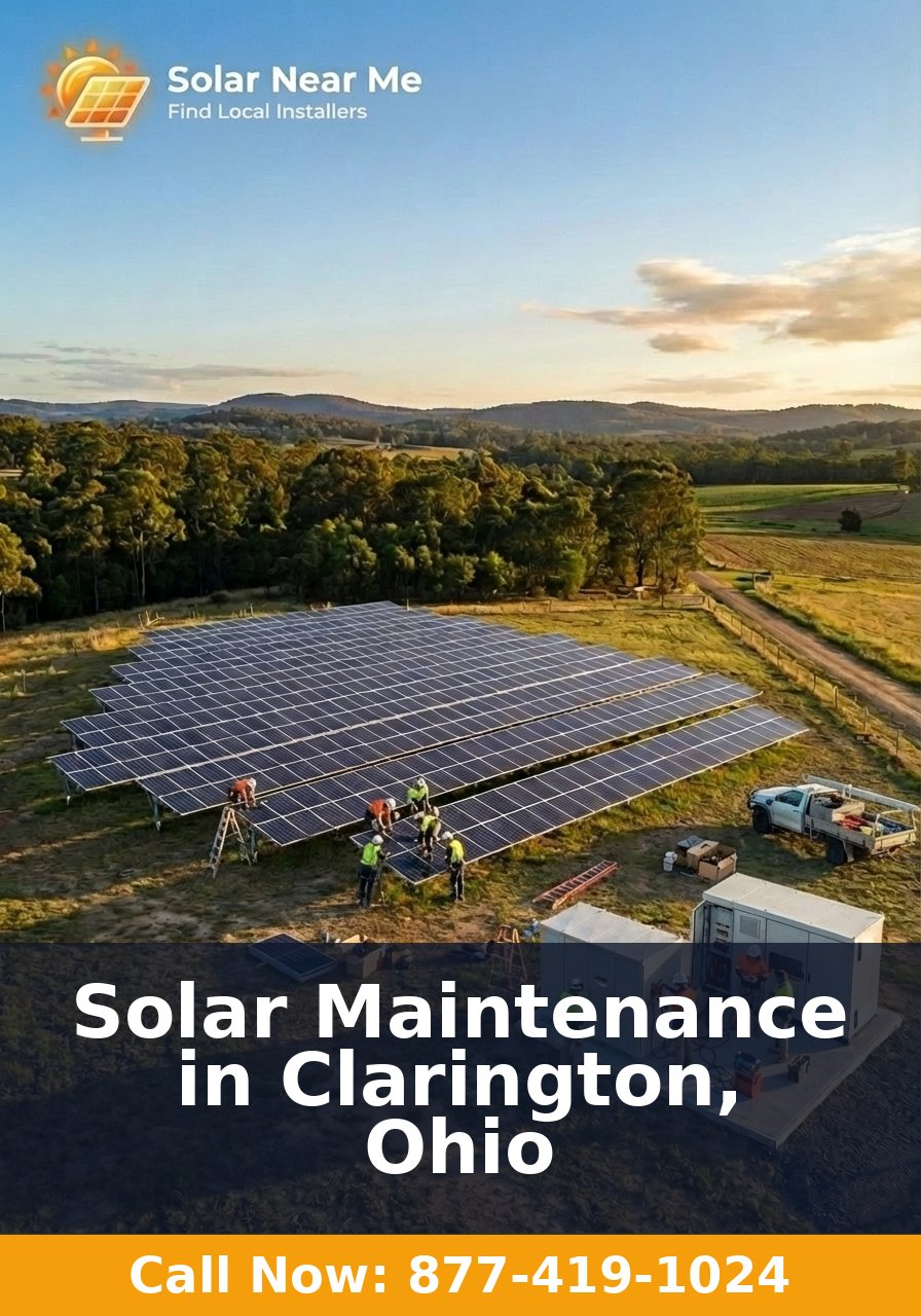 Solar Maintenance in Clarington, Ohio