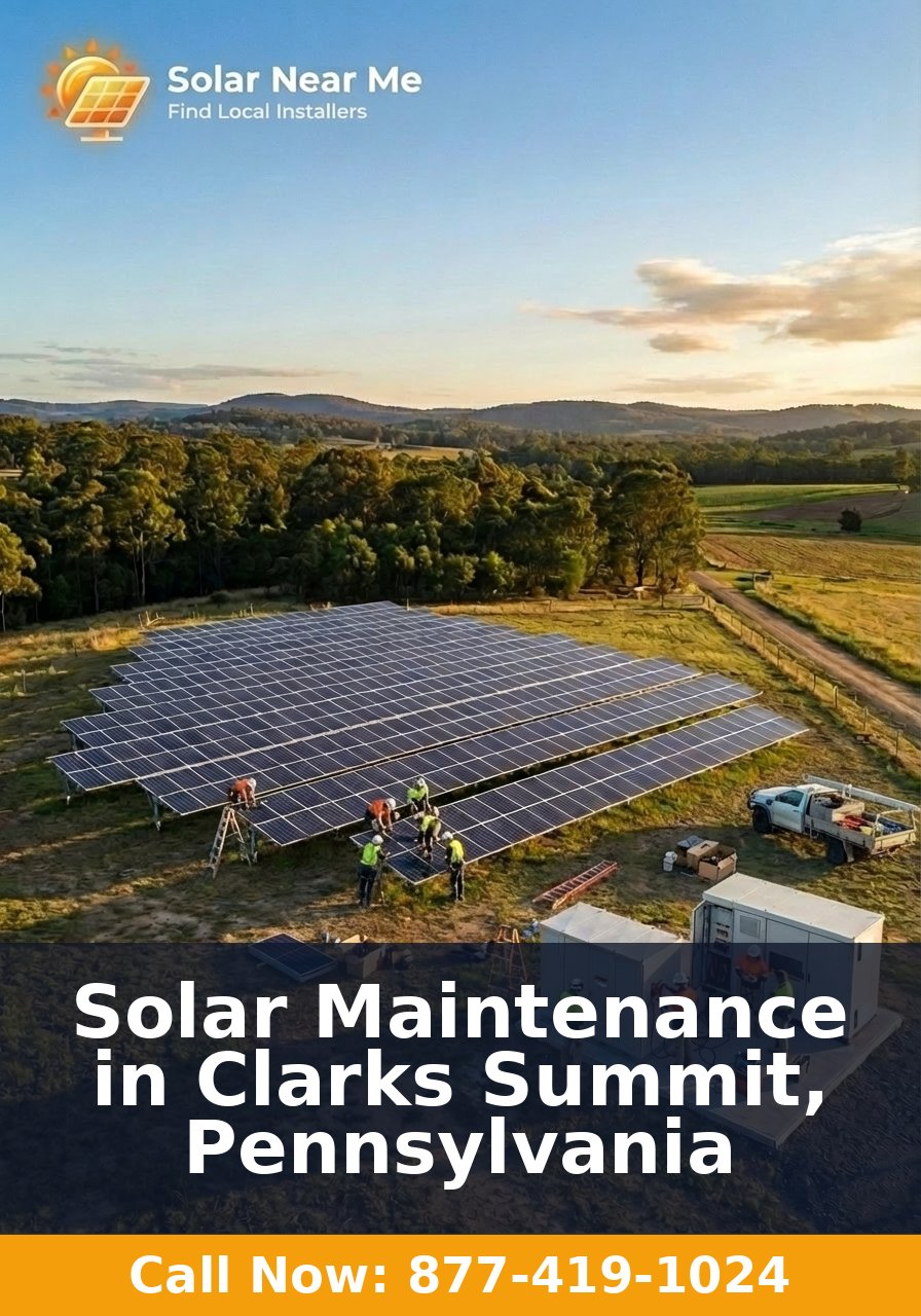 Solar Maintenance in Clarks Summit, Pennsylvania