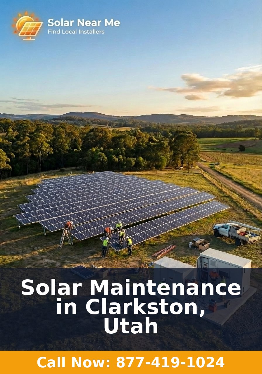 Solar Maintenance in Clarkston, Utah