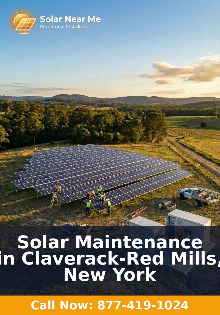 Solar Maintenance in Claverack-Red Mills, New York