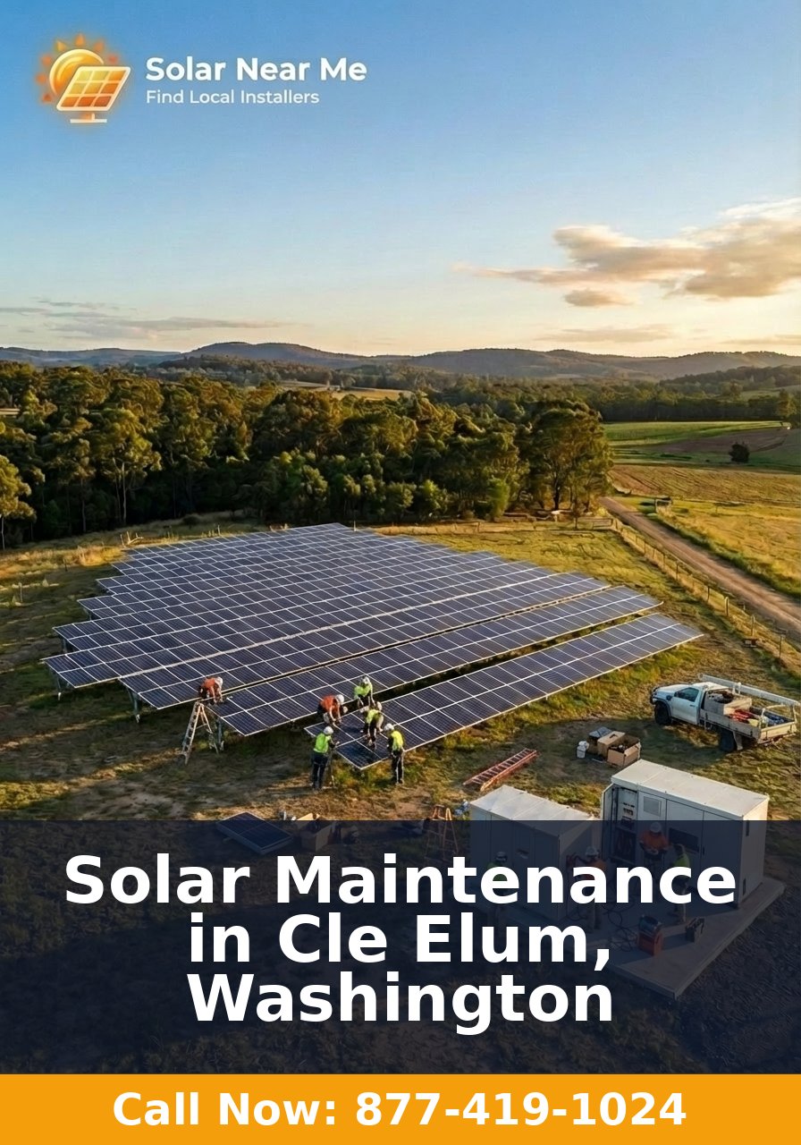 Solar Maintenance in Cle Elum, Washington