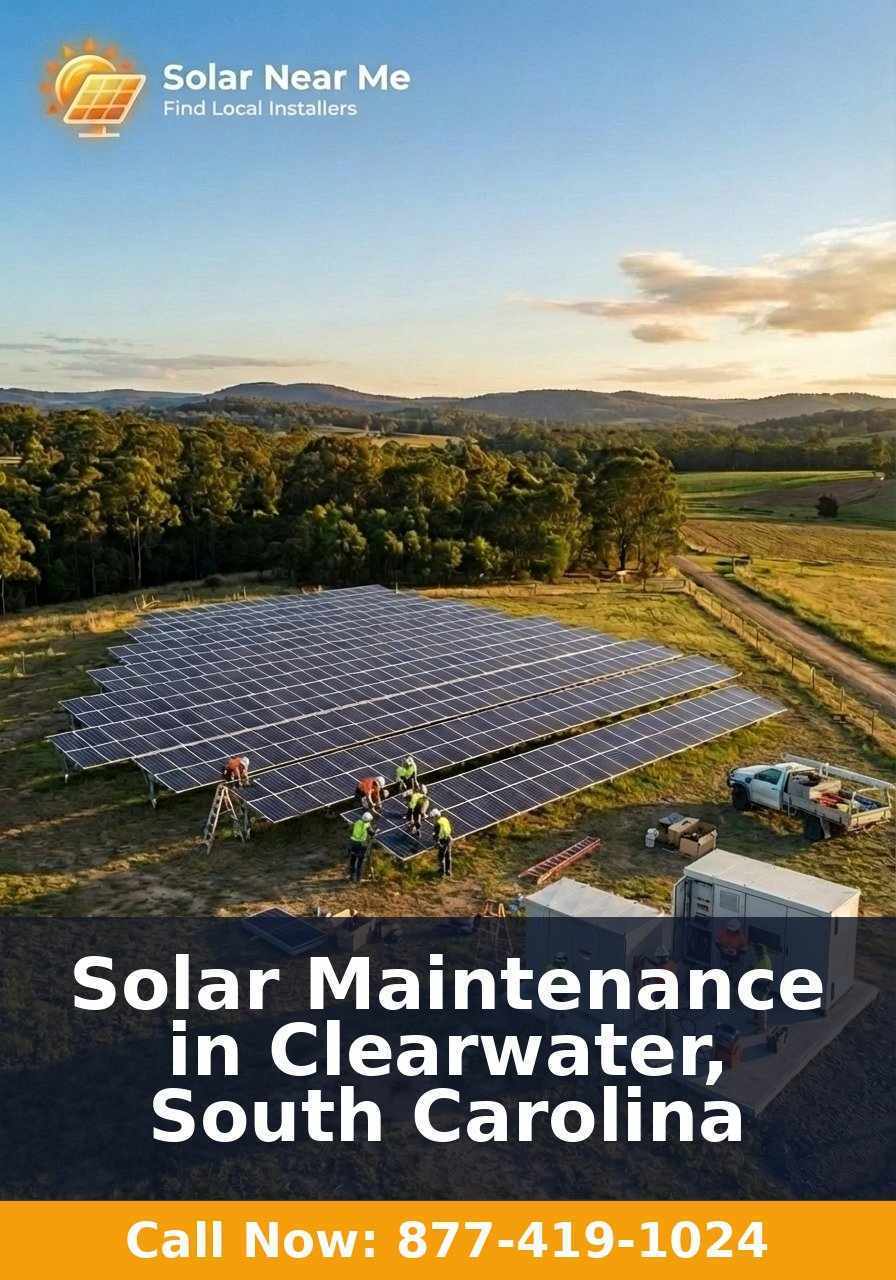 Solar Maintenance in Clearwater, South Carolina