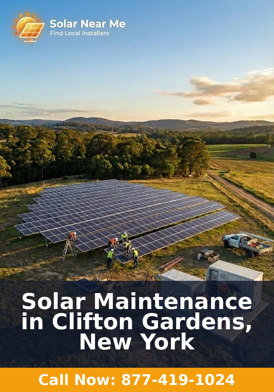 Solar Maintenance in Clifton Gardens, New York