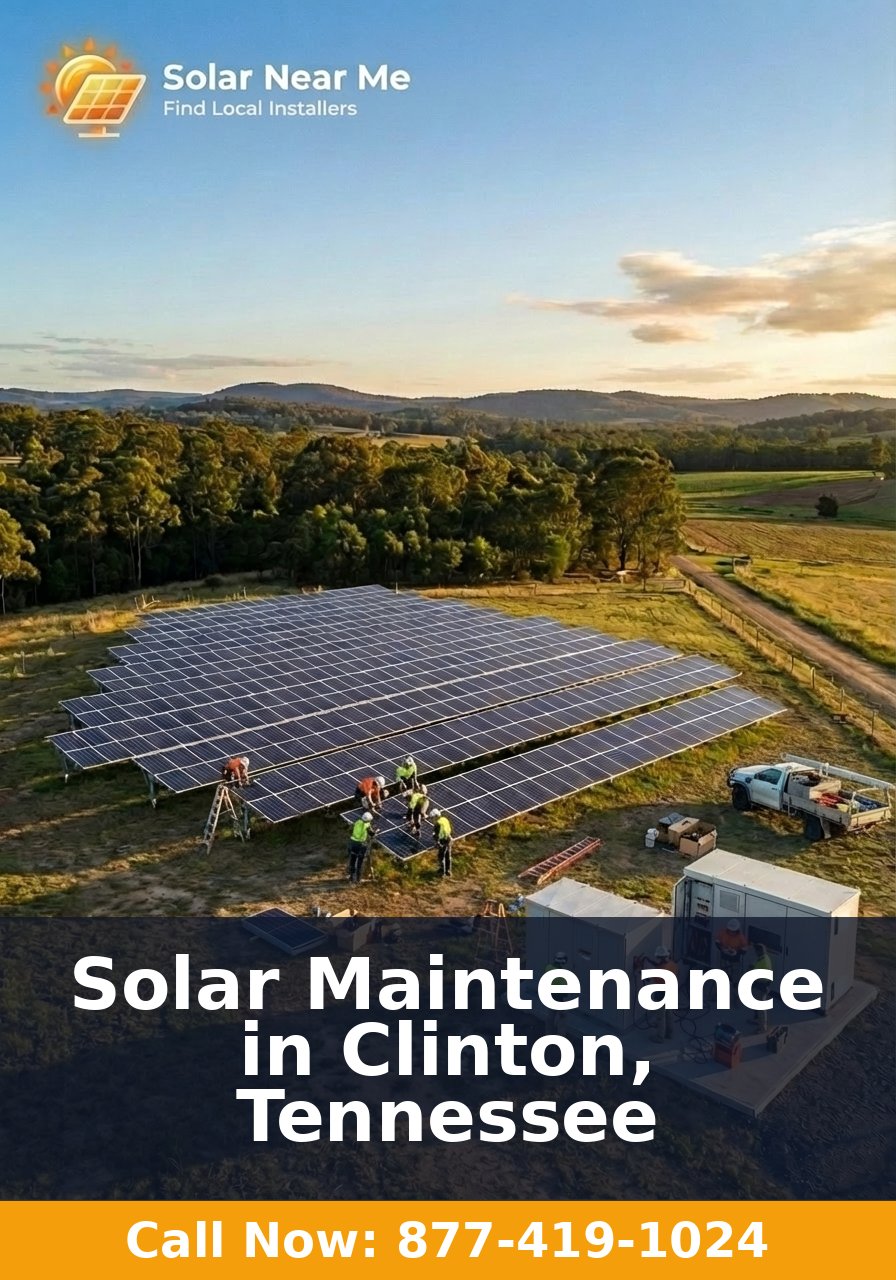Solar Maintenance in Clinton, Tennessee