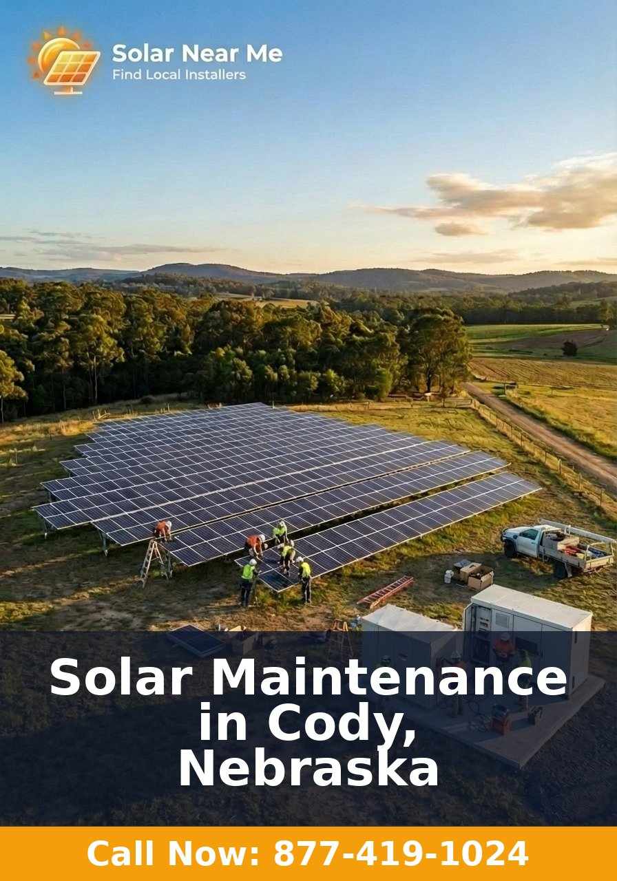Solar Maintenance in Cody, Nebraska