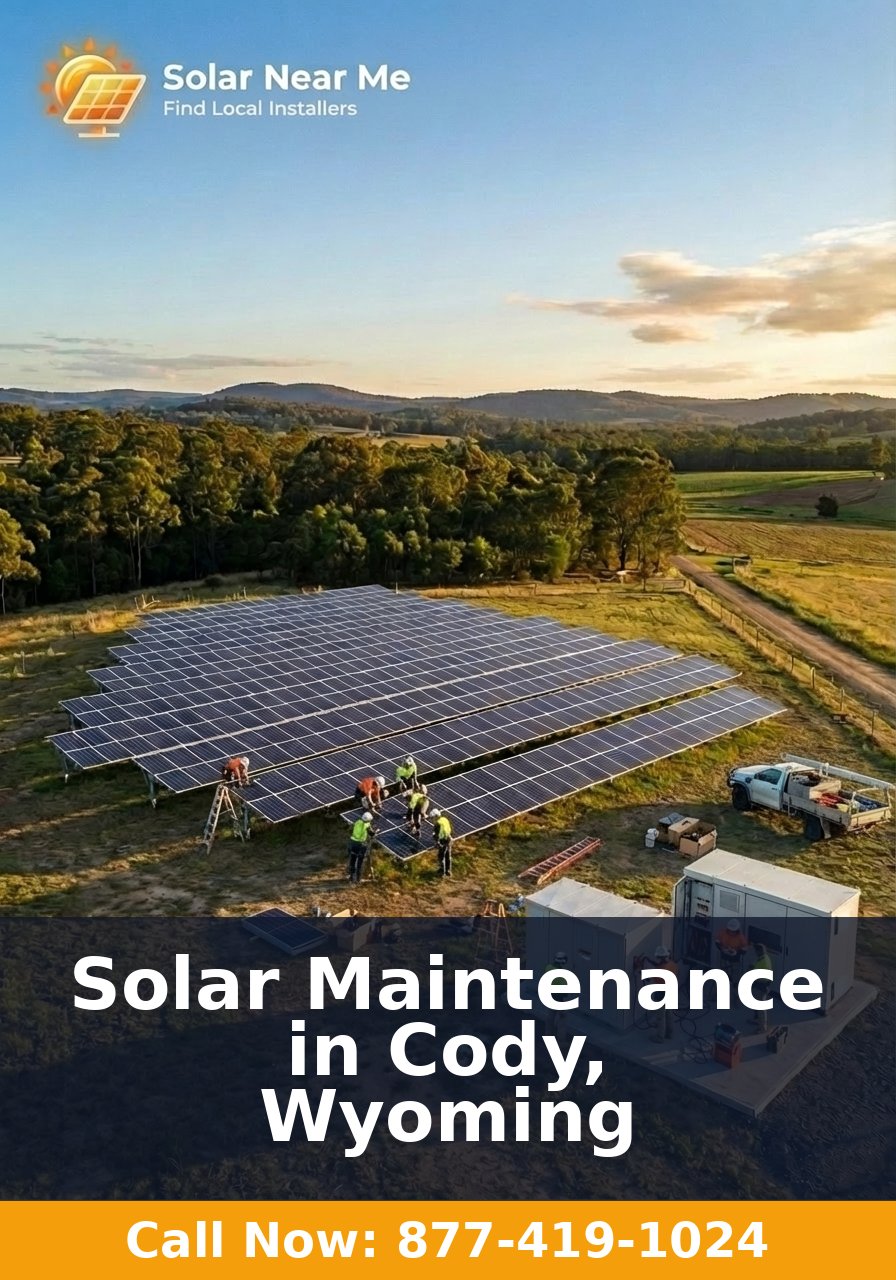 Solar Maintenance in Cody, Wyoming