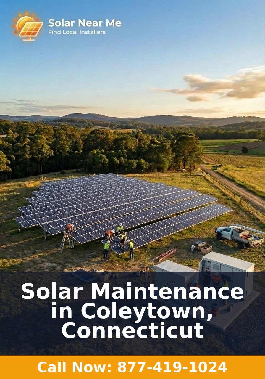 Solar Maintenance in Coleytown, Connecticut