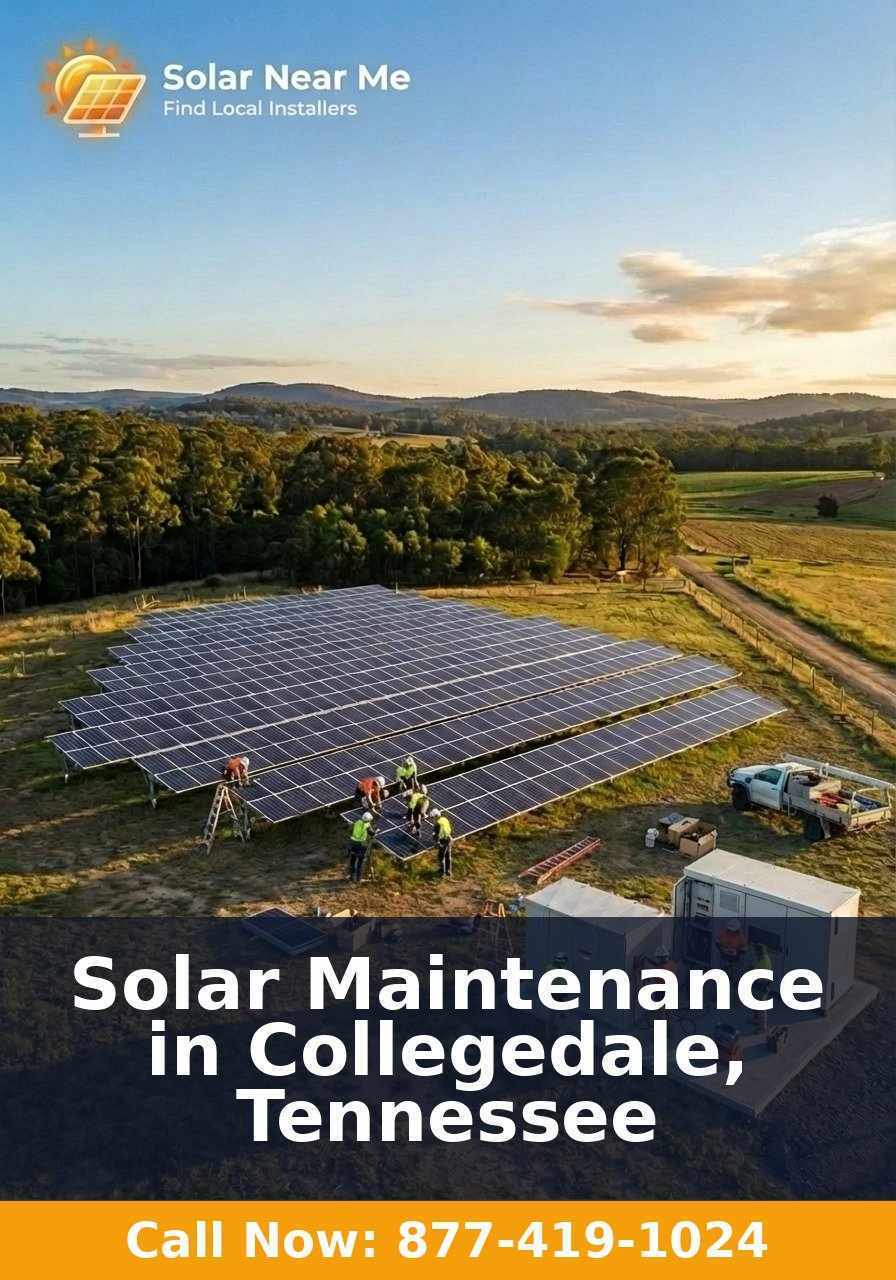 Solar Maintenance in Collegedale, Tennessee
