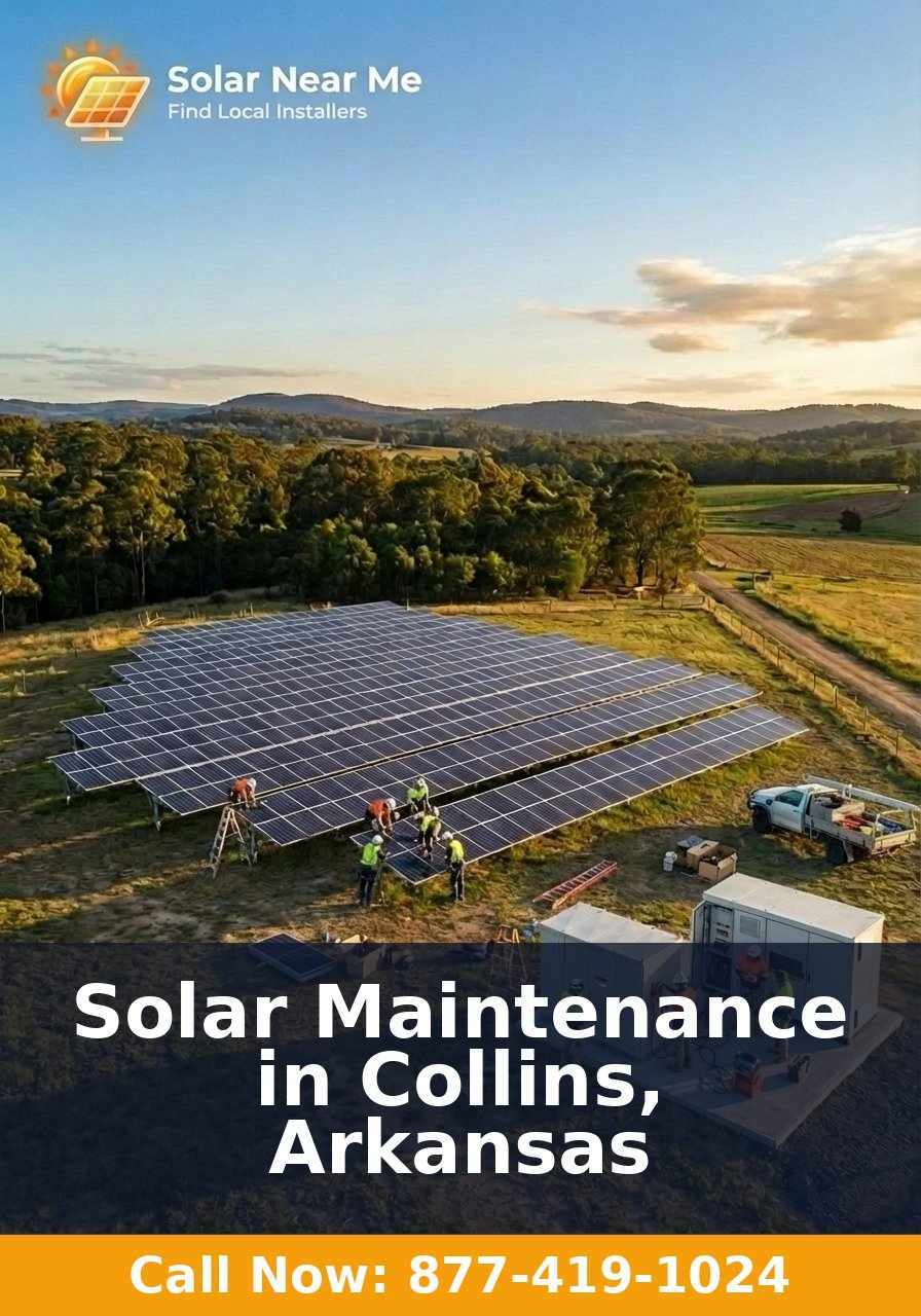 Solar Maintenance in Collins, Arkansas
