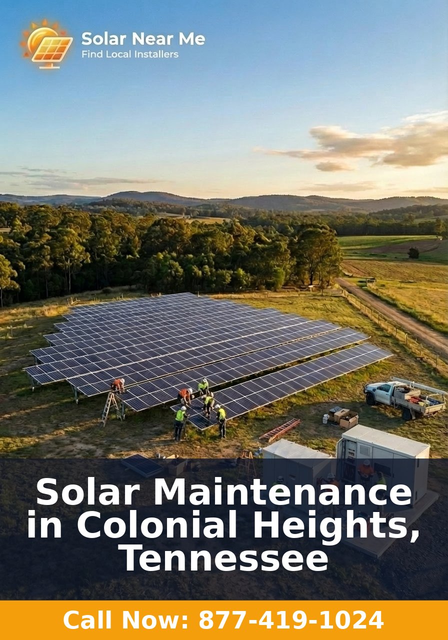 Solar Maintenance in Colonial Heights, Tennessee
