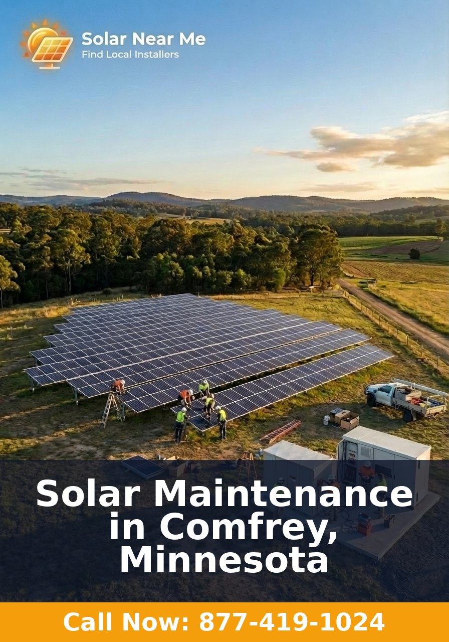 Solar Maintenance in Comfrey, Minnesota
