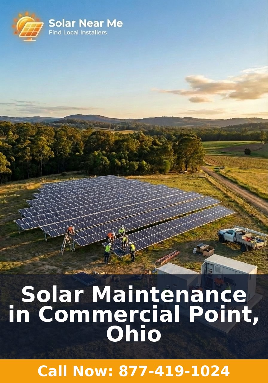 Solar Maintenance in Commercial Point, Ohio